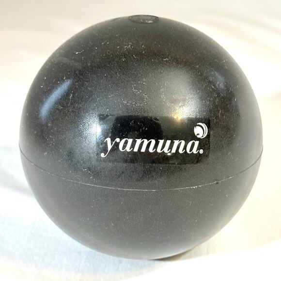 Yamuna Body Rolling 4” Black Ball - Picture 1 of 3